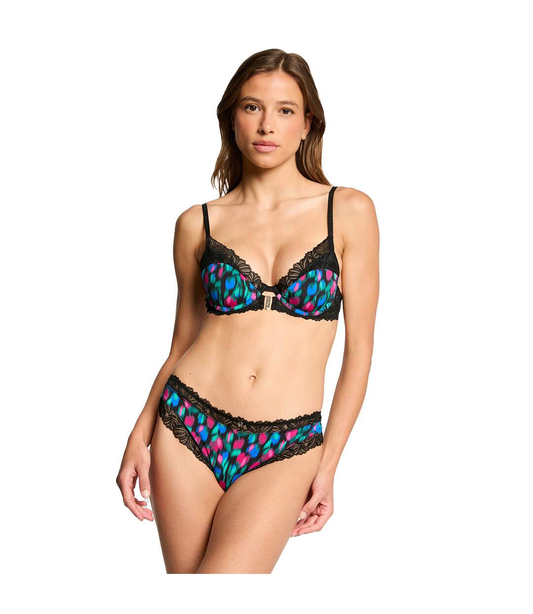 Soutien-gorge coques moulées noir Anna-3