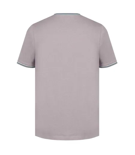 Mens Cotton T-shirt Lilac Slazenger