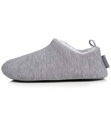 Isotoner Chaussons extra-light Bottillons femme jersey, semelle gomme antidérapante