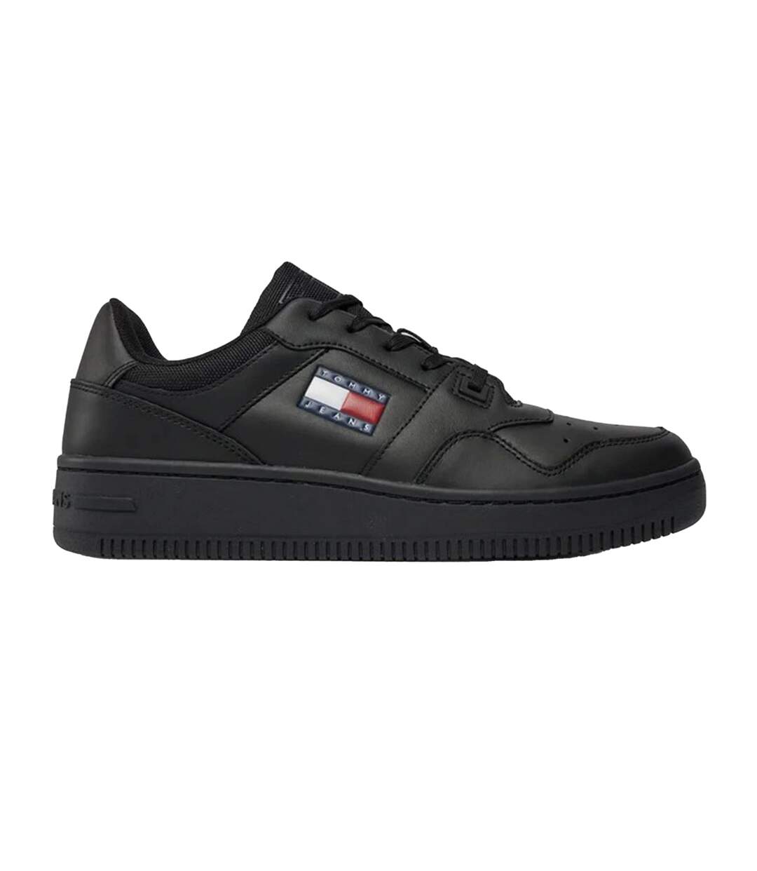 Chaussures De Basket Retro Homme Noir Tommy Hilfiger-3