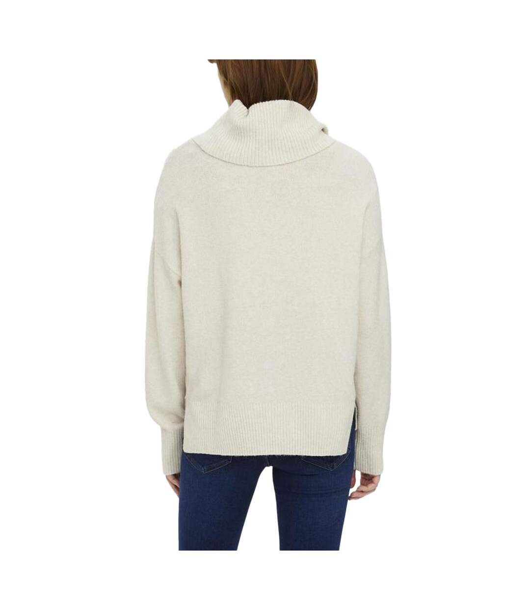 Pull écru Femme Vero Moda Doffy Birch - L