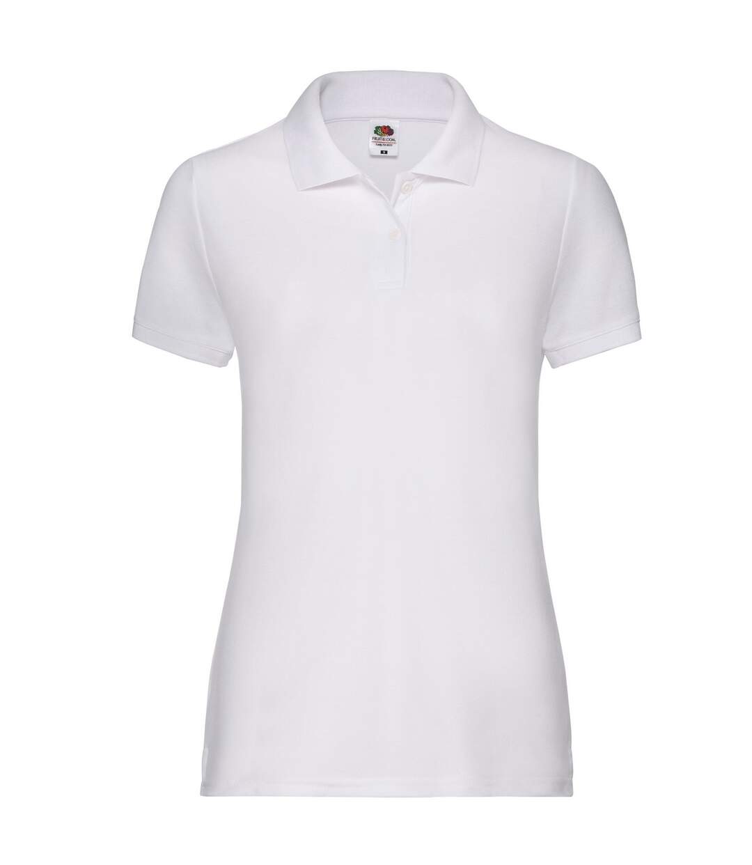 Polo 65/35 Adulte Blanc Fruit Of The Loom-1