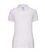 Polo 65/35 Adulte Blanc Fruit Of The Loom-1