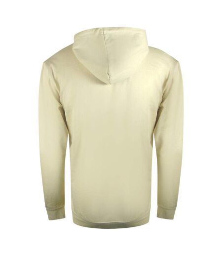 Sweat À Capuche Motif Logo Effet Peinture En Aérosol Homme Beige Cavalli Class