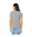 T-shirt femme gris Bella + Canvas-2