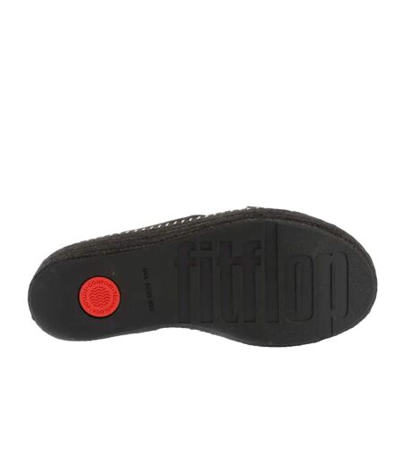 Sandales eloise espadrille femme noir FitFlop