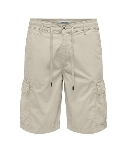 Short cargo beige homme only & sons loc