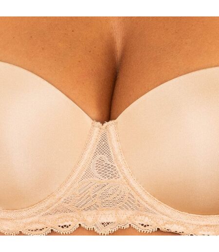 Women's bra with lightly padded cups and underwire QF1437E