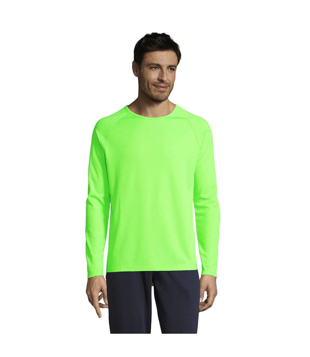 T-shirt Homme Vert Néon SOLS-1