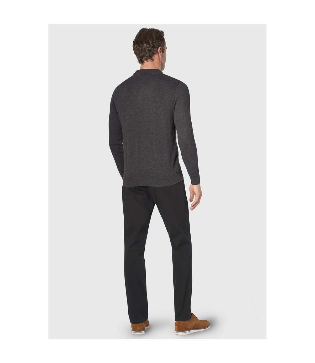 Brook Taverner - Polo CASPER - Homme (Anthracite) - UTPC5220