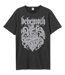 Unisex Adult Death Crest Behemoth T-shirt Charcoal Amplified-1