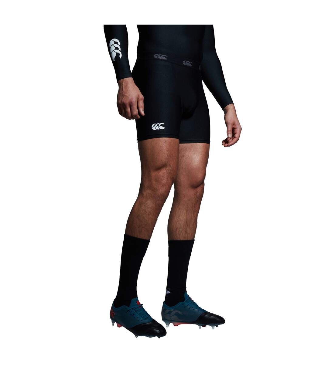 Mens Thermoreg Shorts Black Canterbury-4