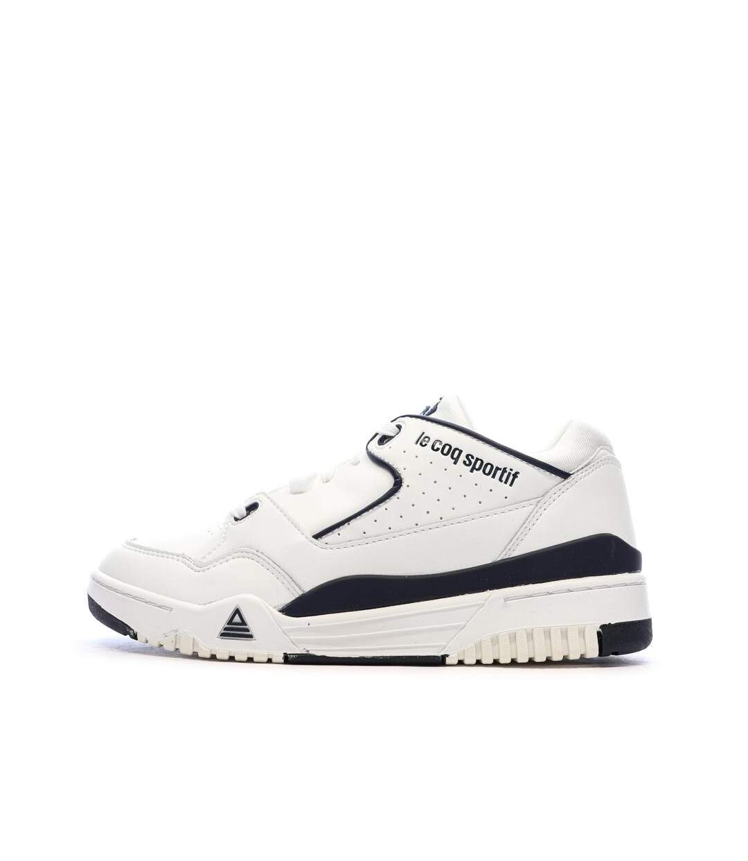Baskets blanches/marine homme le coq sportif t1000-1