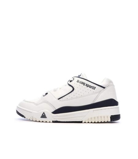 Baskets blanches/marine homme le coq sportif t1000