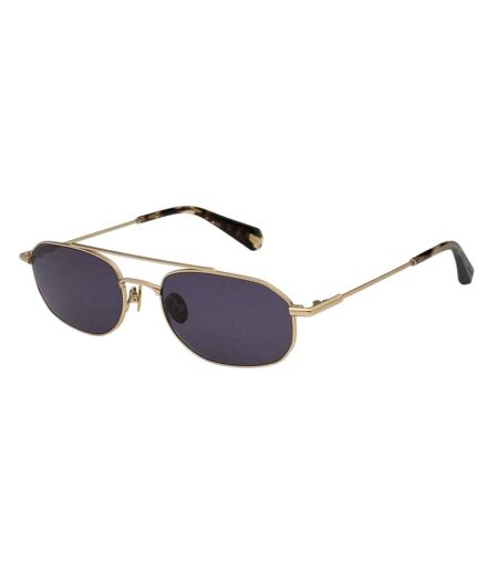 Lunettes De Soleil Motif/style Rectangle Adulte Taille Unique Doré AllSaints