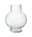 Vase Boule en Verre Pinky Perfect 22cm Transparent-1