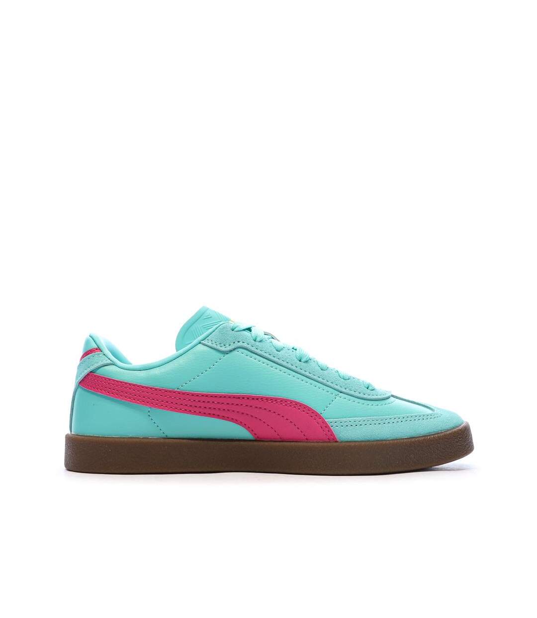 Basket turquoise femme puma club ii era-2
