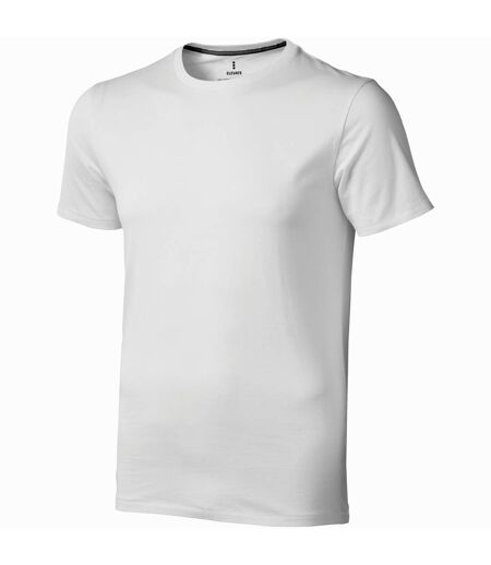 Elevate Mens Nanaimo Short Sleeve T-Shirt (White)