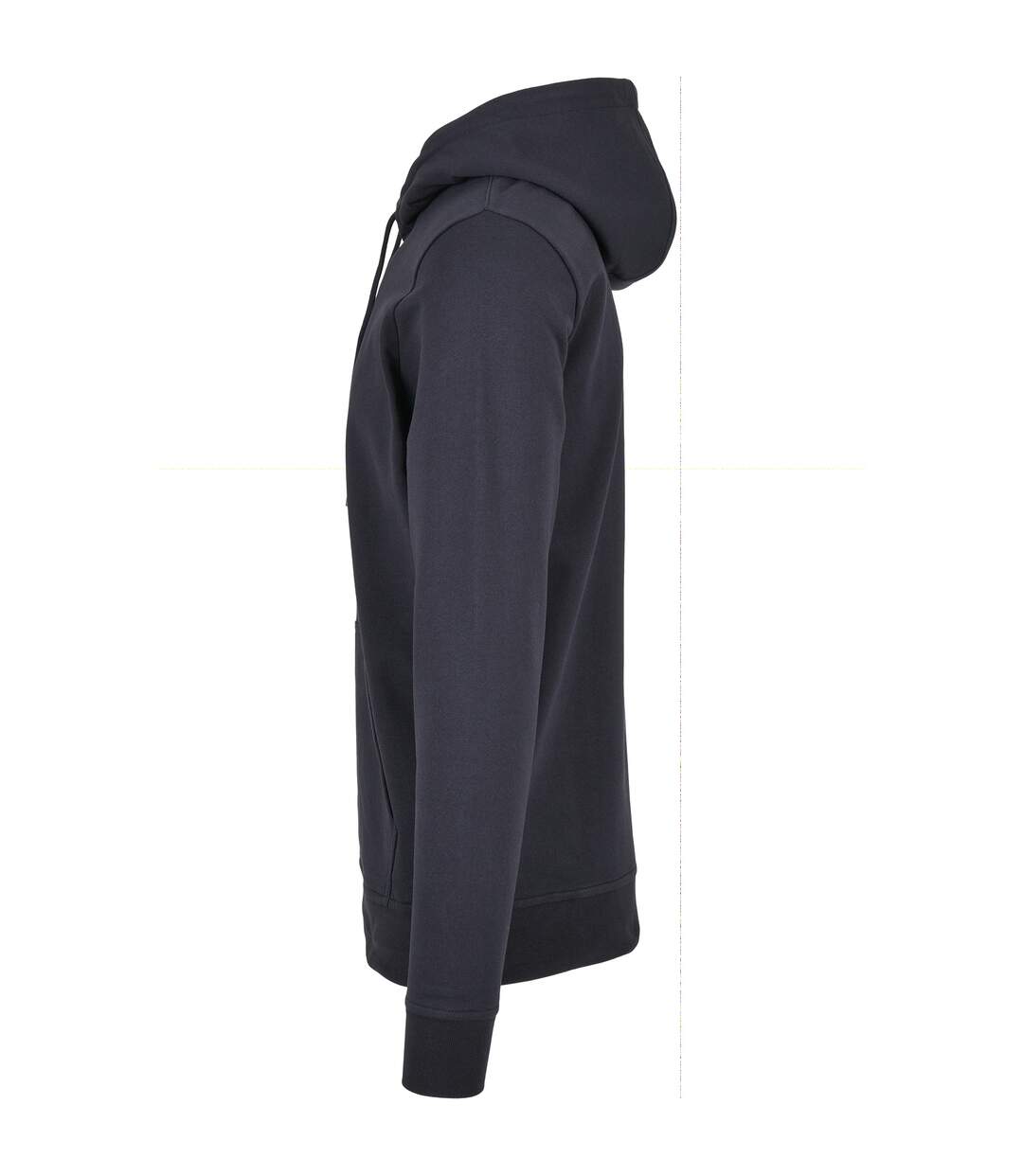 Mens Basic Hoodie Navy Build Your Brand-4