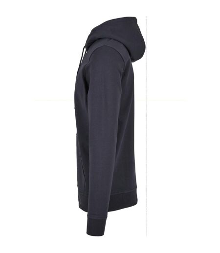 Mens Basic Hoodie Navy Build Your Brand