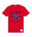 Unisex Adult Heritage T-shirt Red Park Fields-1