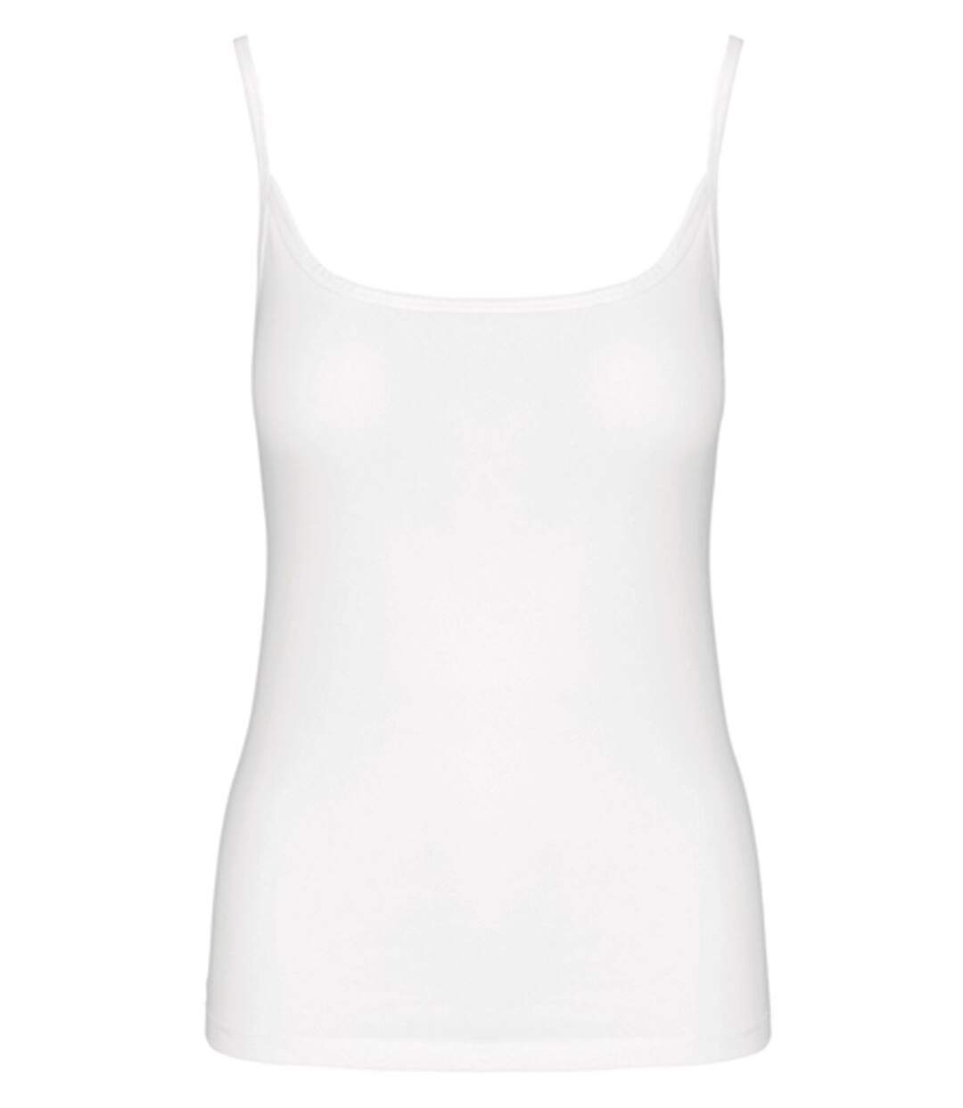 Débardeur fines bretelles - Femme - K397 - blanc