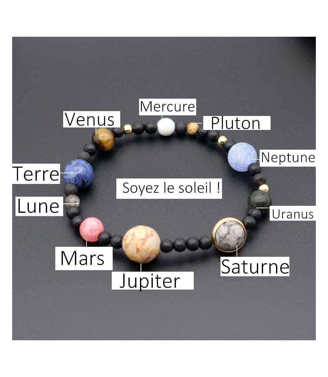 Bracelet système solaire-2