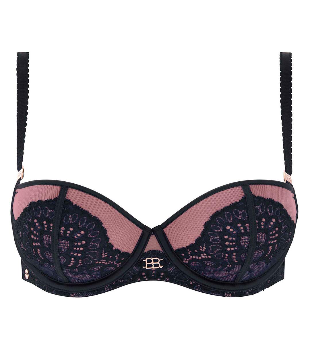 Soutien-gorge coques moulées bleu marine Nectar-1