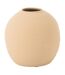 Vase Déco en Argile Cassia 28cm Beige-1