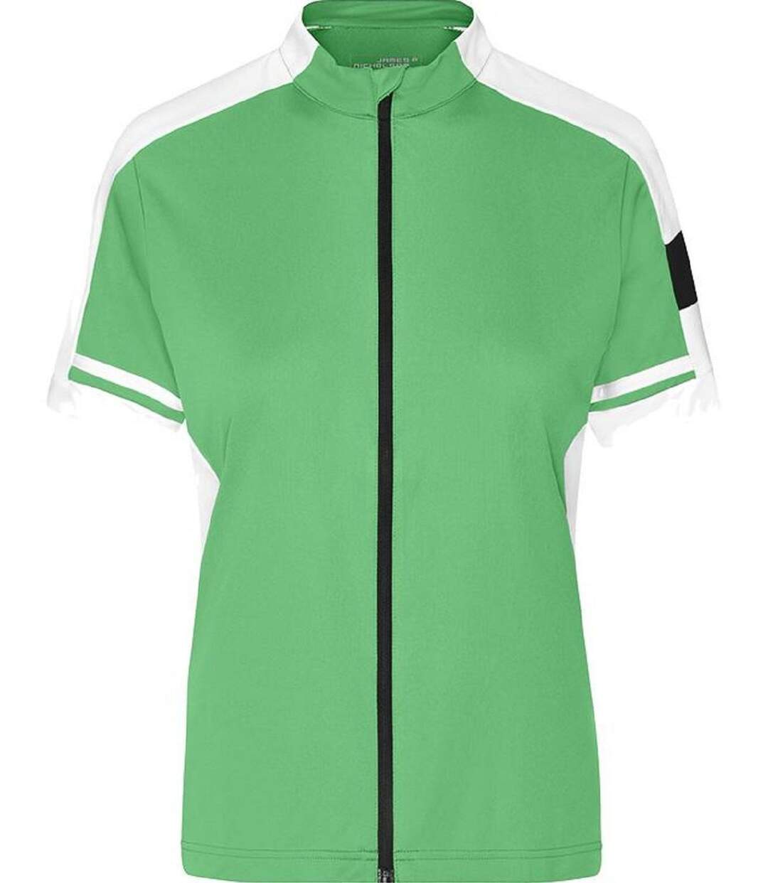 maillot cycliste zippé FEMME JN453 - vert-2