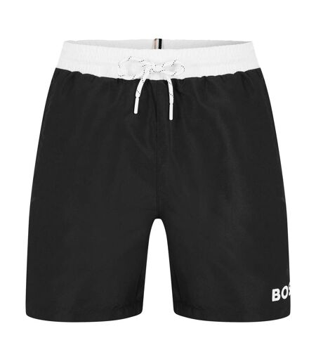 Short De Bain Starfish Homme Noir Blanc Boss