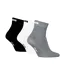 Socquettes Style Logo Adulte Noir Blanc Gris Puma-2