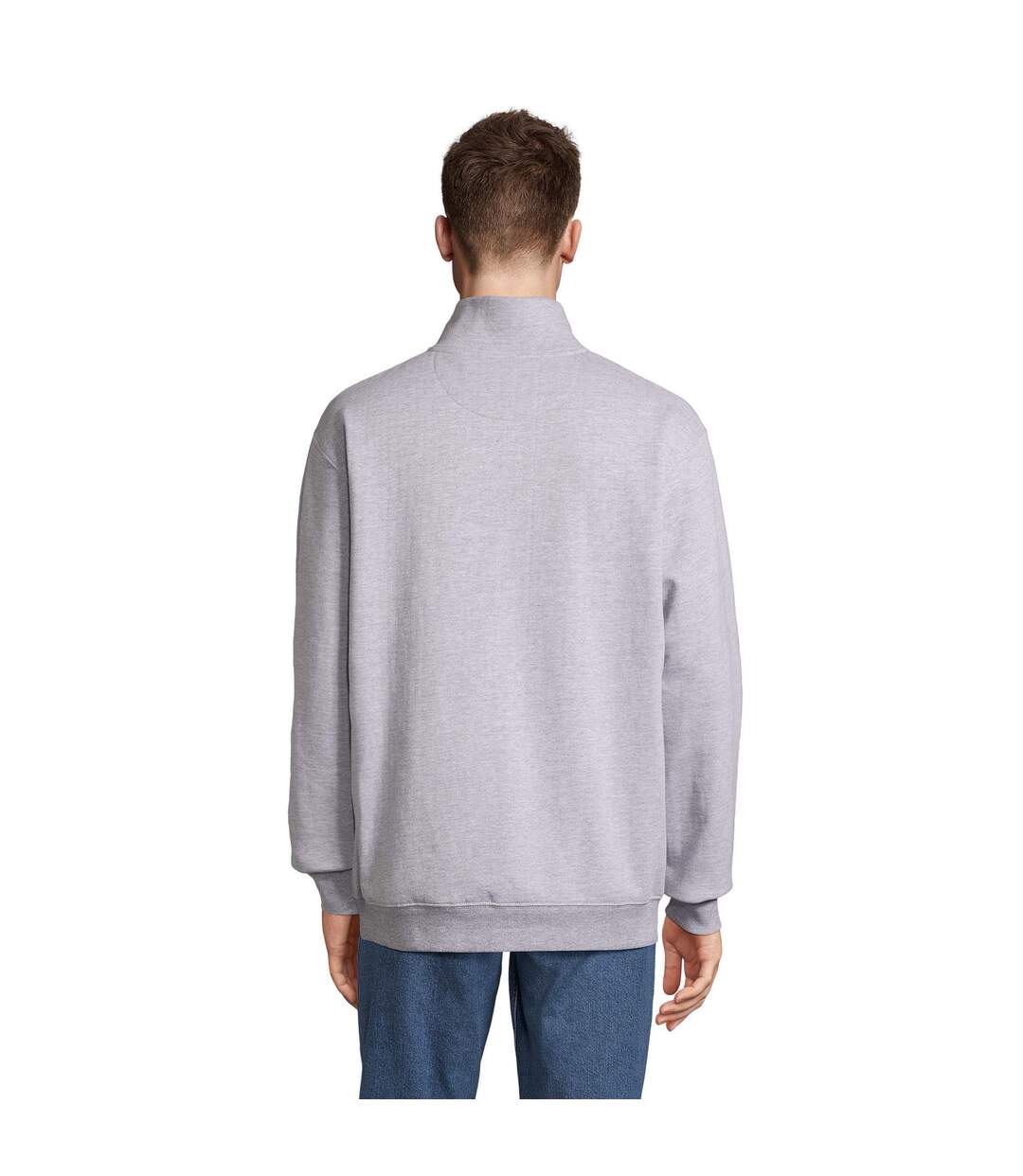 Sweat Conrad Adulte Gris Chiné SOLS-2