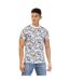 Mens Leckonby Floral T-shirt Multicoloured Peter Werth-2