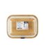 Paris Prix - Lunch Box Verre & Bambou repas 52cl Transparent