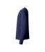 T-shirt Basic Homme Bleu Marine Foncé Clique-3