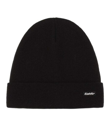 Unisex Adult Skater Mu Beanie Black Eisbar