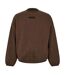 Mens Crew Neck Sweatshirt Brown Fear Of God Essentials-1