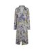 Robe Portefeuille Motif/style Floral Chine Femme Vert Off White-2
