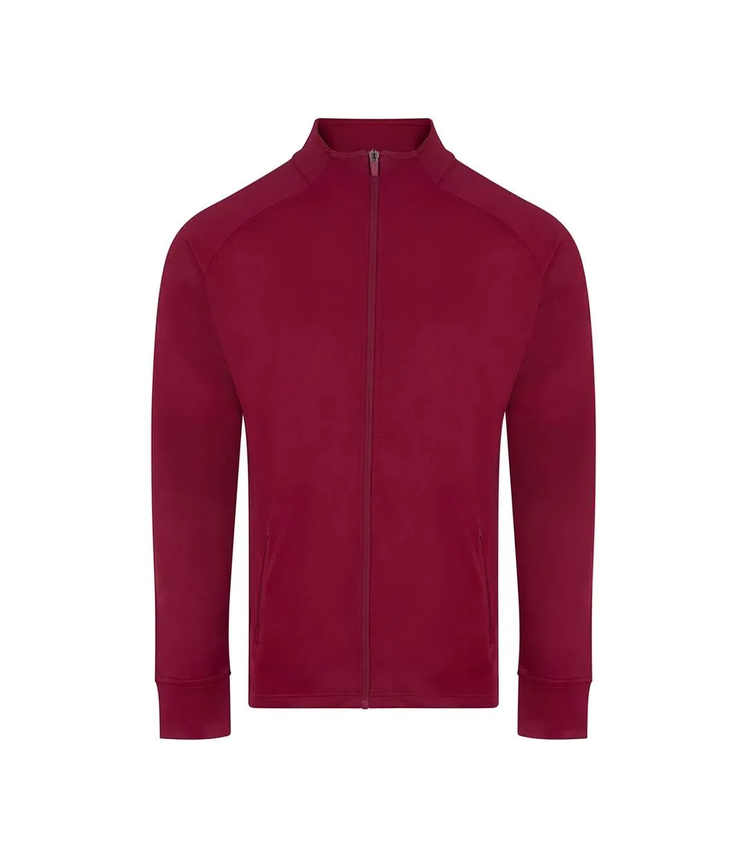 Mens Tracksuit Top Burgundy Finden & Hales-1
