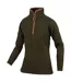 Womens/ladies Fleece Top Dark Olive Jack Pyke-3
