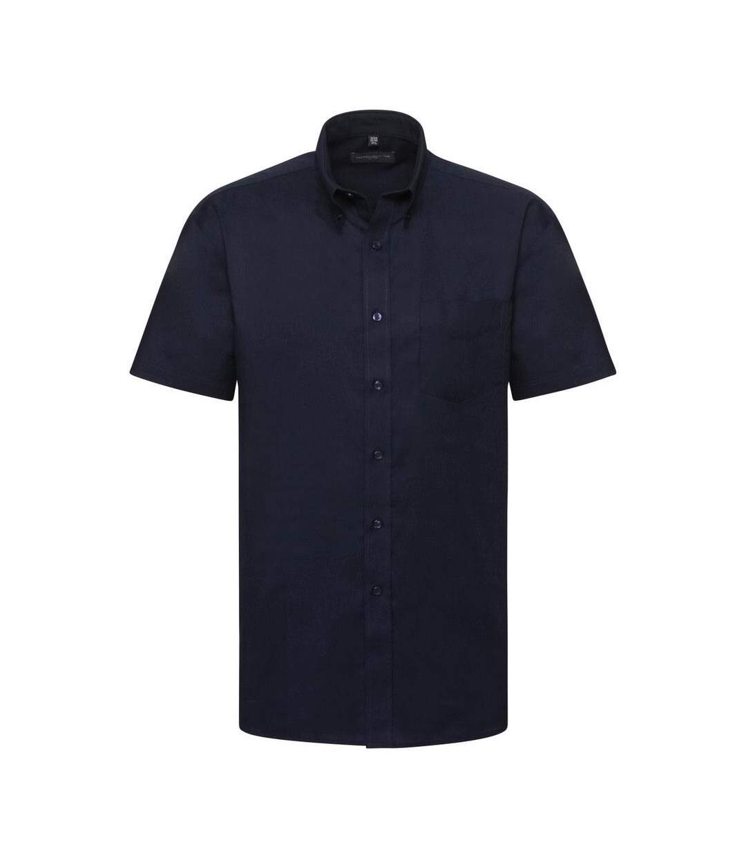 Chemise Manches Courtes Homme Bleu Marine Russell-1