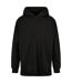 Sweat À Capuche Adulte Noir Build Your Brand-1