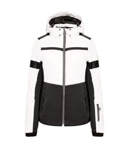 Dare 2B Womens/Ladies Dynamical Quilted Ski Jacket (White/Black) - UTRG8611