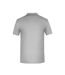 Polo Bio Workwear Homme Gris Chiné James And Nicholson-2