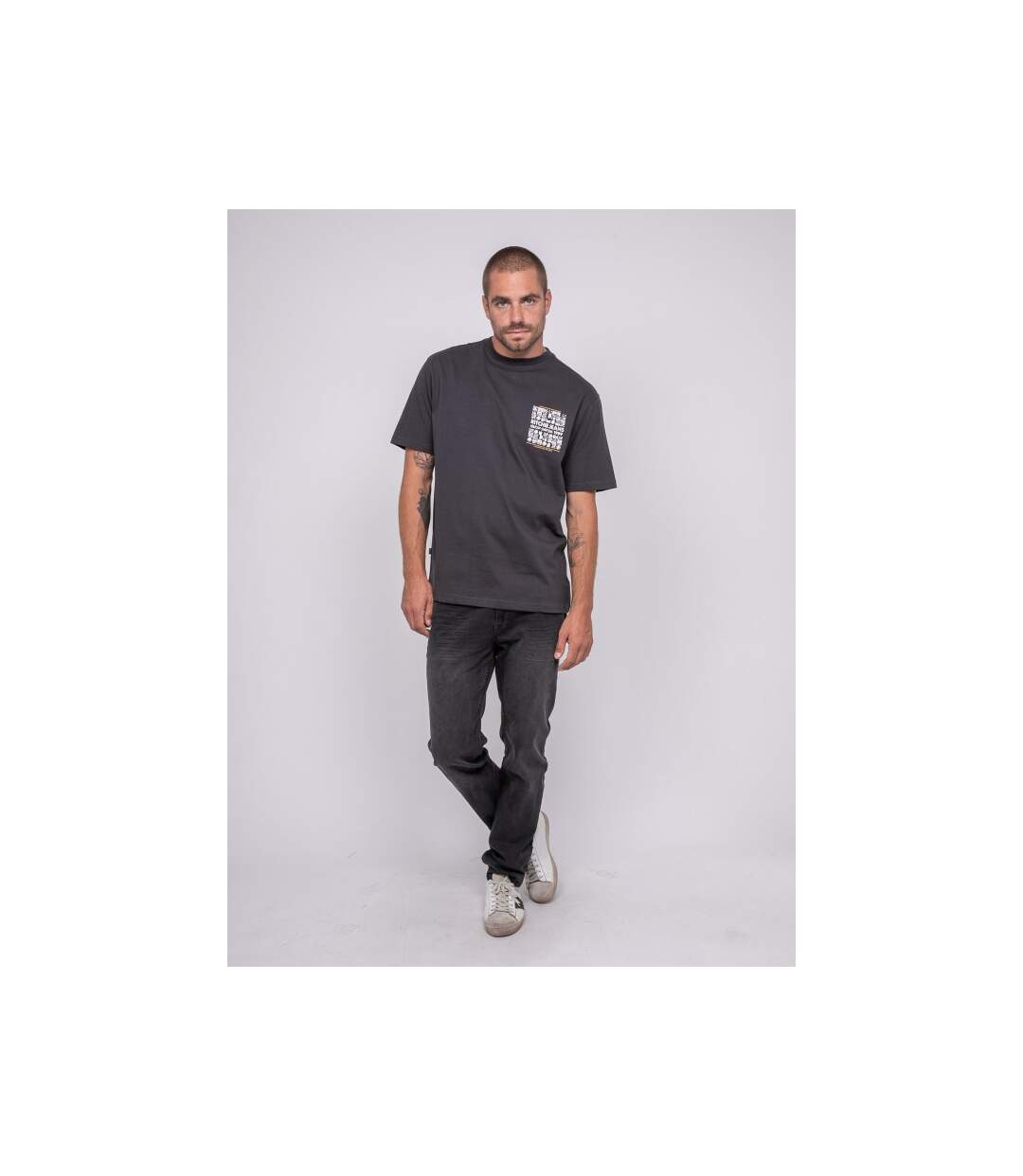 T-shirt pur coton à motif JARGNOL-4