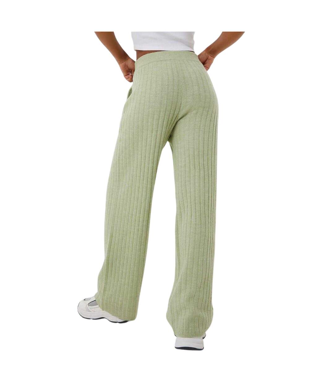 Pantalon Femme Vert Kaki Pâle Jack Wills-3