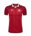 Maillot De Foot Motif/style Danemark Homme Rouge Hummel-1