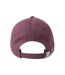 Casquette De Baseball Motif/style 6 Panneaux Digg-s Adulte Bordeaux Atlantis Headwear-2