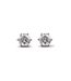 Boucles d'oreilles Lot de 3 paires - Coffret Trinity - Or Rosé et Cristal